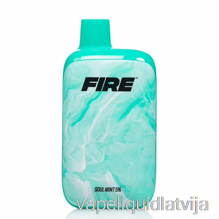 Fire Boost 12000 Vienreizējās Lietošanas Soul Mint Vape šķidrums